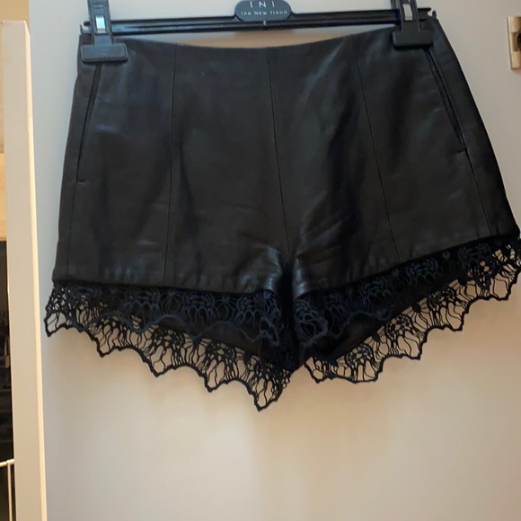 Rag and bone leather shorts - Picture 2 of 5